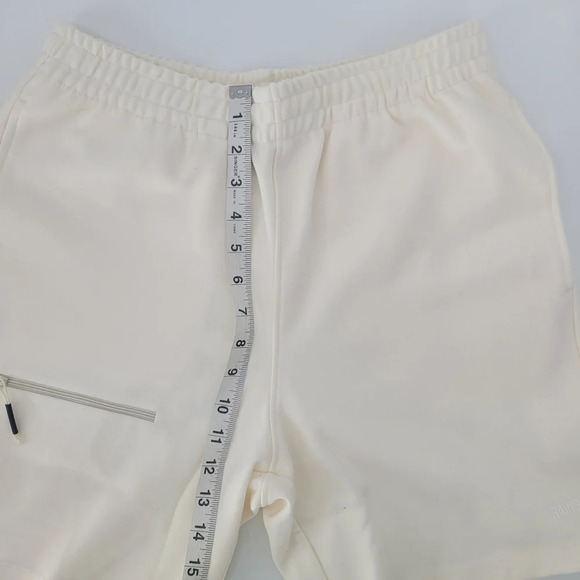 Rains Track Shorts mens fossil cream soft high quality size small - Picture 8 of 11